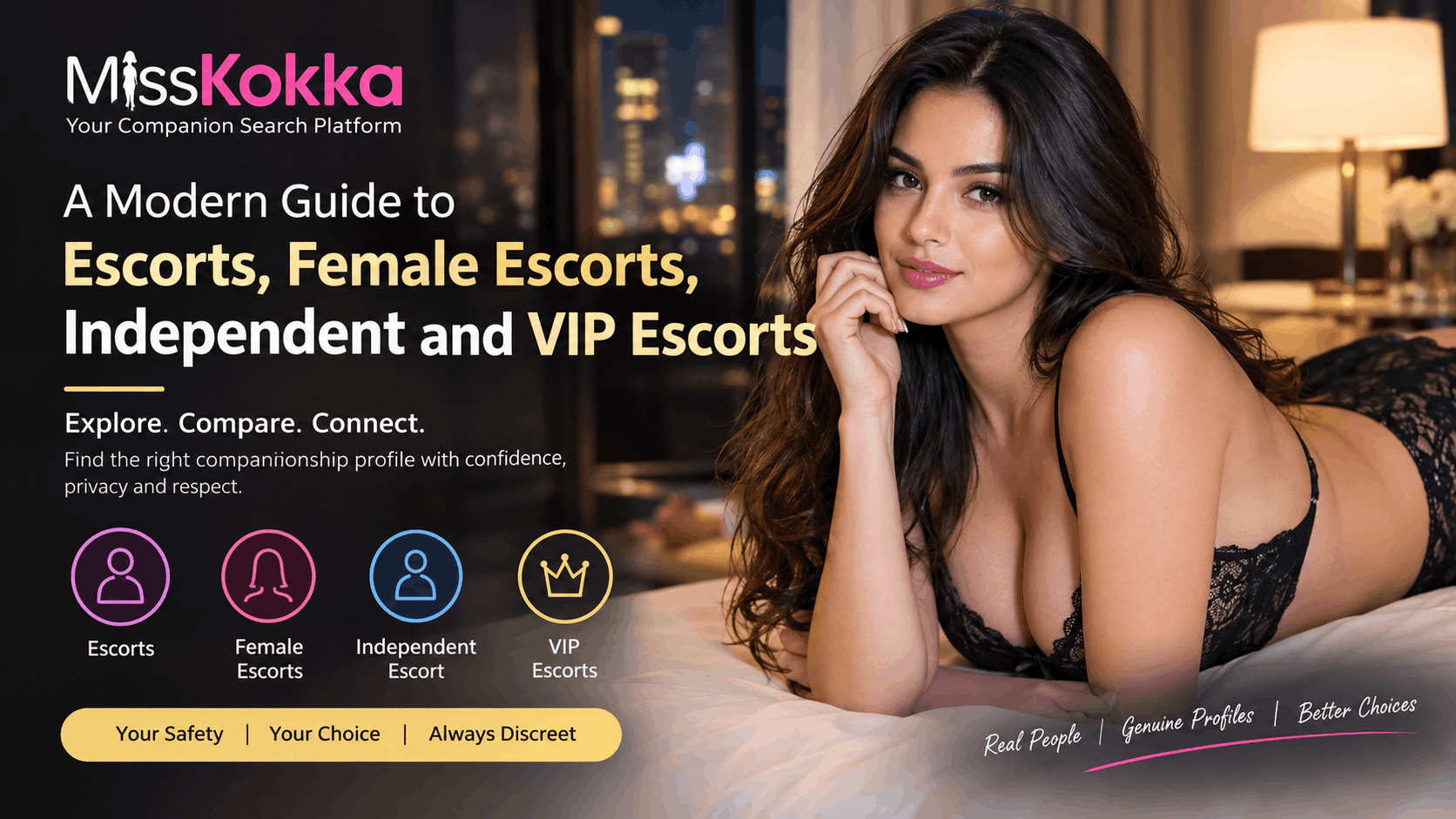 A Modern Guide to Escorts, Female Escorts, Independent and VIP Escorts